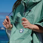 Cape de pluie pour vélo et cycliste unisexe / mixte 100% recyclé de marque française sur meanwhile boutique
